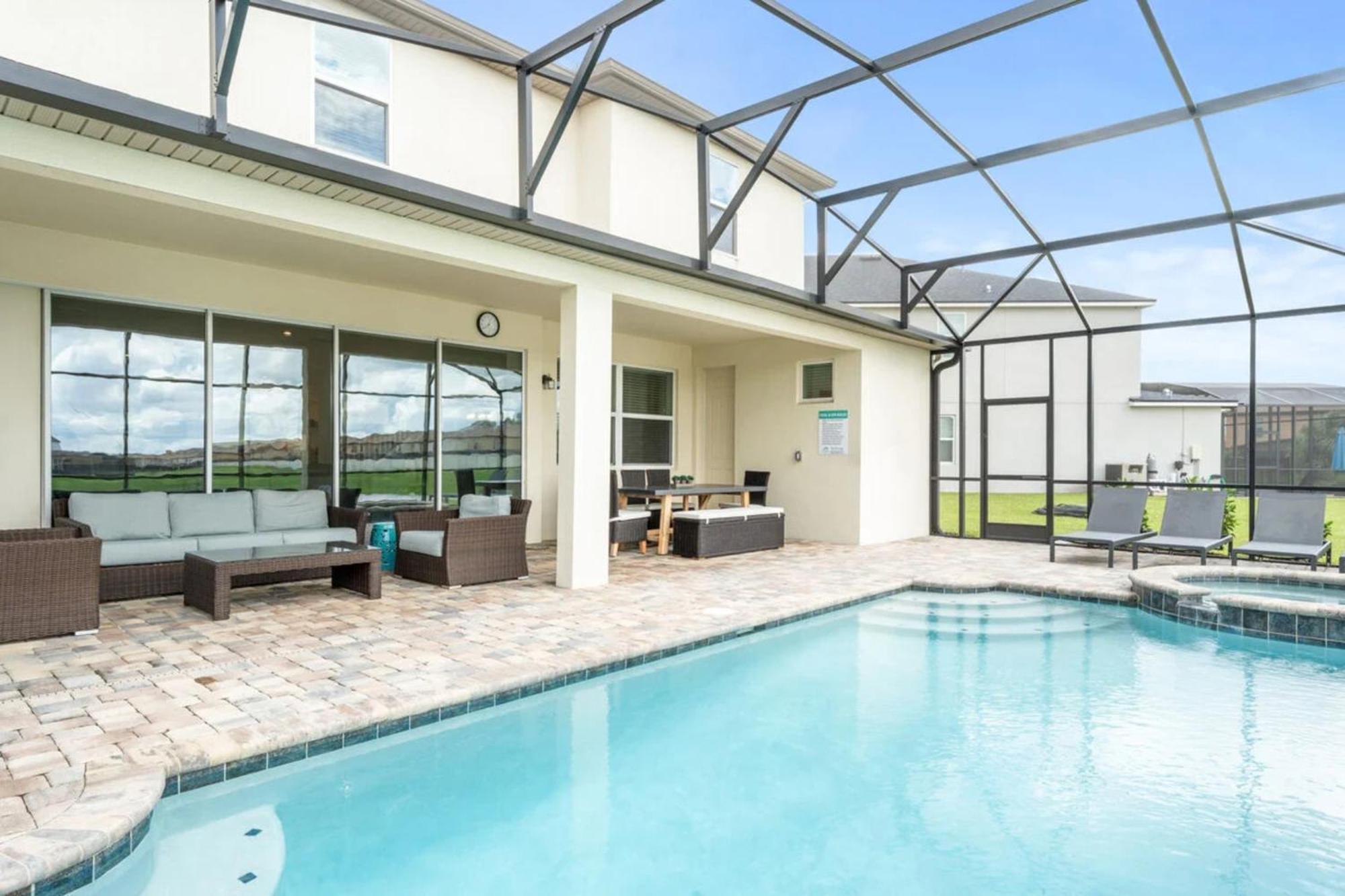 Cozy Themed Getaway At Hacienda Paraiso Kissimmee Exterior photo